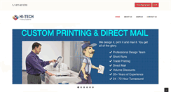 Desktop Screenshot of hi-techprinting.com